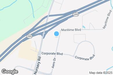 Map image of the property - Furnished Studio-Baltimore - BWI Airport - Aero Dr.