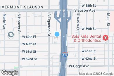 Map image of the property - 430 1/2 W 59th Pl