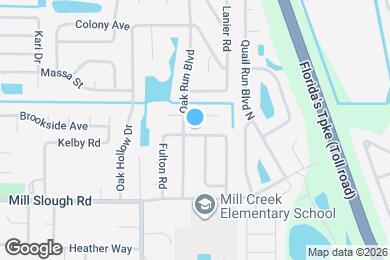 Map image of the property - 1705 E Freeman Dr