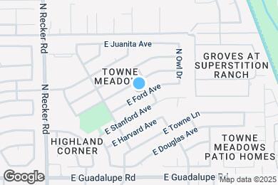 Map image of the property - 4238 E Ford Ave