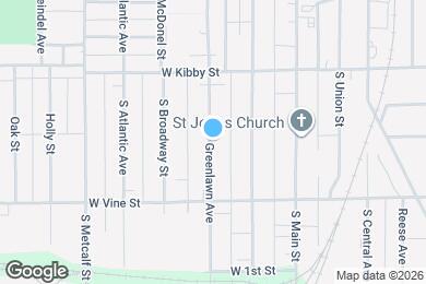 Map image of the property - 771 Greenlawn Ave