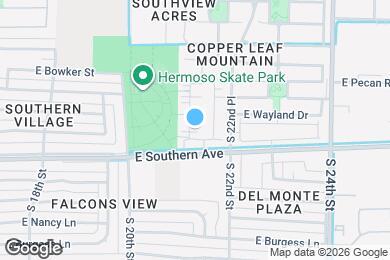 Map image of the property - 5733 S 21st Pl