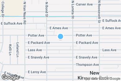 Map image of the property - 2325 E Packard Ave