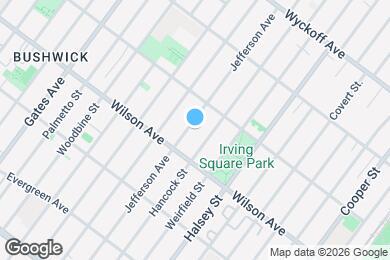 Map image of the property - 1336 Jefferson Ave