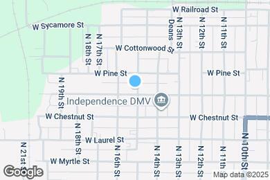 Map image of the property - 900 W Locust St