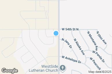 Map image of the property - 4221 N Knob Hill Ct