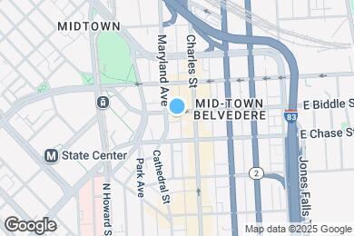 Map image of the property - 5 W Biddle St
