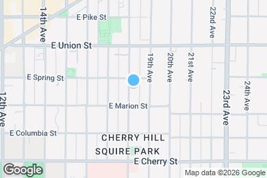 Map image of the property - 920 18th Ave