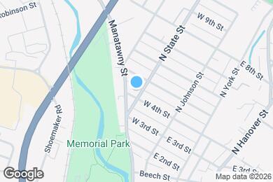 Map image of the property - 75 W 4th St