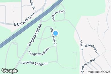 Map image of the property - 1532 Millbranch Dr