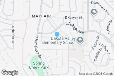 Map image of the property - 3826 S Jericho Ct