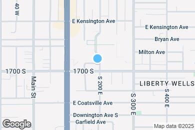 Map image of the property - 1636 S 200 E