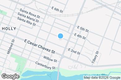 Map image of the property - 2705 E 3rd St