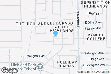 Map image of the property - 3840 E Heather Ct