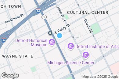 Map image of the property - 15 E Kirby St