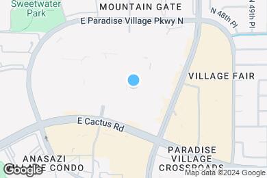 Map image of the property - AVE Paradise Valley