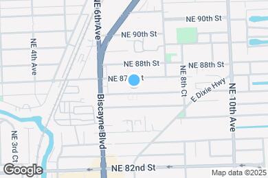 Map image of the property - 699 NE 86th St