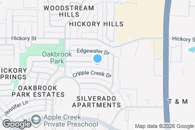 Map image of the property - 8421 Willow Creek Dr