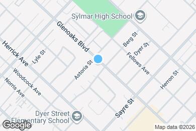 Map image of the property - 12877 Glenoaks Blvd