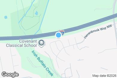 Map image of the property - 1486 Kindred Cir NW