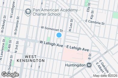 Map image of the property - 2717 N Howard St