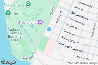 Map image of the property - 6324 Annunciation St