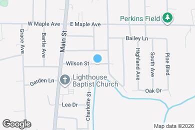 Map image of the property - 203 Wilson St
