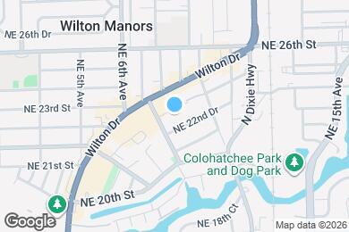 Map image of the property - 724 NE 23rd Dr