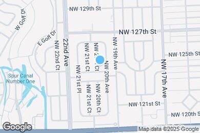 Map image of the property - 12415 NW 20th Ct