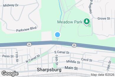 Map image of the property - 20 Kittanning Pike