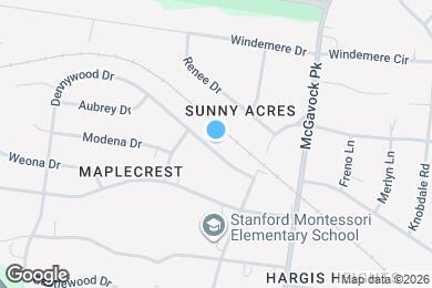 Map image of the property - 2406 dennywood drive
