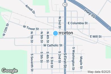 Map image of the property - 114 N Third St