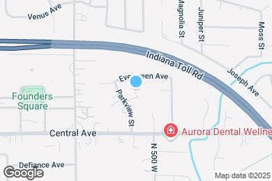 Map image of the property - 2569 Parkview St
