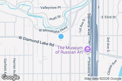 Map image of the property - Diamond Lake