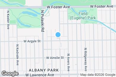 Map image of the property - 3902 W Argyle St