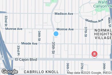 Map image of the property - 4435 35th St