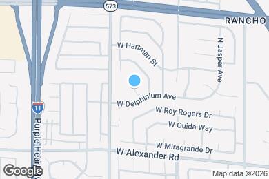 Map image of the property - 8738 N Begonia Ct