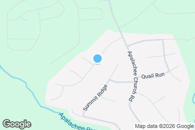 Map image of the property - 1616 River Trce
