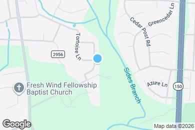 Map image of the property - 1615 Heather Trace Ln