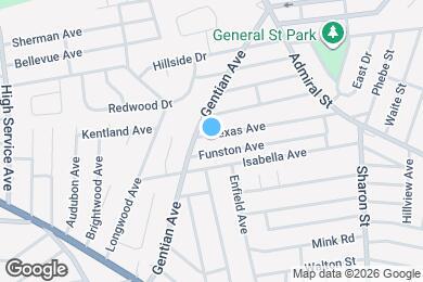 Map image of the property - 144 Texas Ave