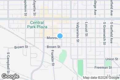 Map image of the property - 205 Michigan