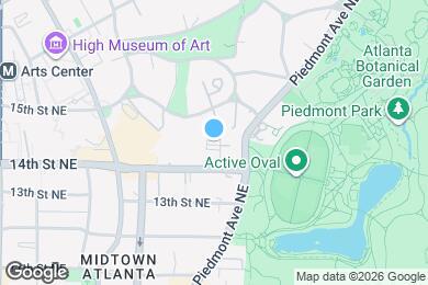 Map image of the property - 1200 14th Place: Park Modern