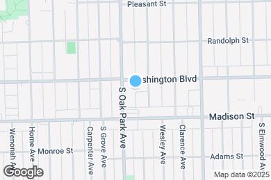 Map image of the property - 715 Washington Blvd