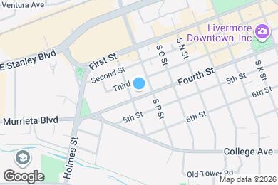 Map image of the property - 1550 Fourth St