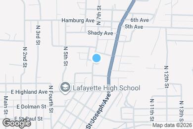 Map image of the property - 2405 N 7th St