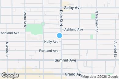 Map image of the property - 61 Dale St N