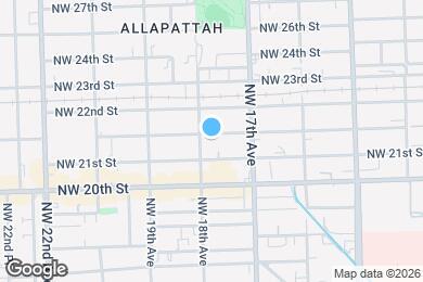 Map image of the property - 1780 NW 21st Terrace