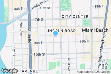 Map image of the property - 1619 Jefferson Ave