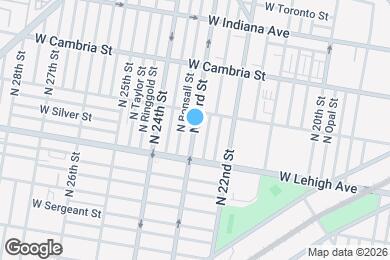 Map image of the property - 24XX W Toronto St