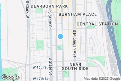 Map image of the property - 1440 S Wabash Ave